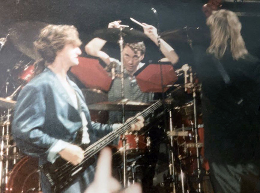 Rush 'Power Windows' Tour Pictures - Joe Louis Arena - Detroit, Michigan - March 28, 1986