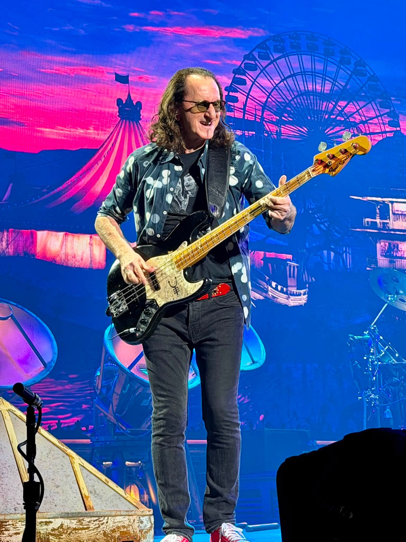 Rush 'Fifty Something' Tour Pictures - Little Caesars Arena - Detroit, Michigan - August 26th, 2026