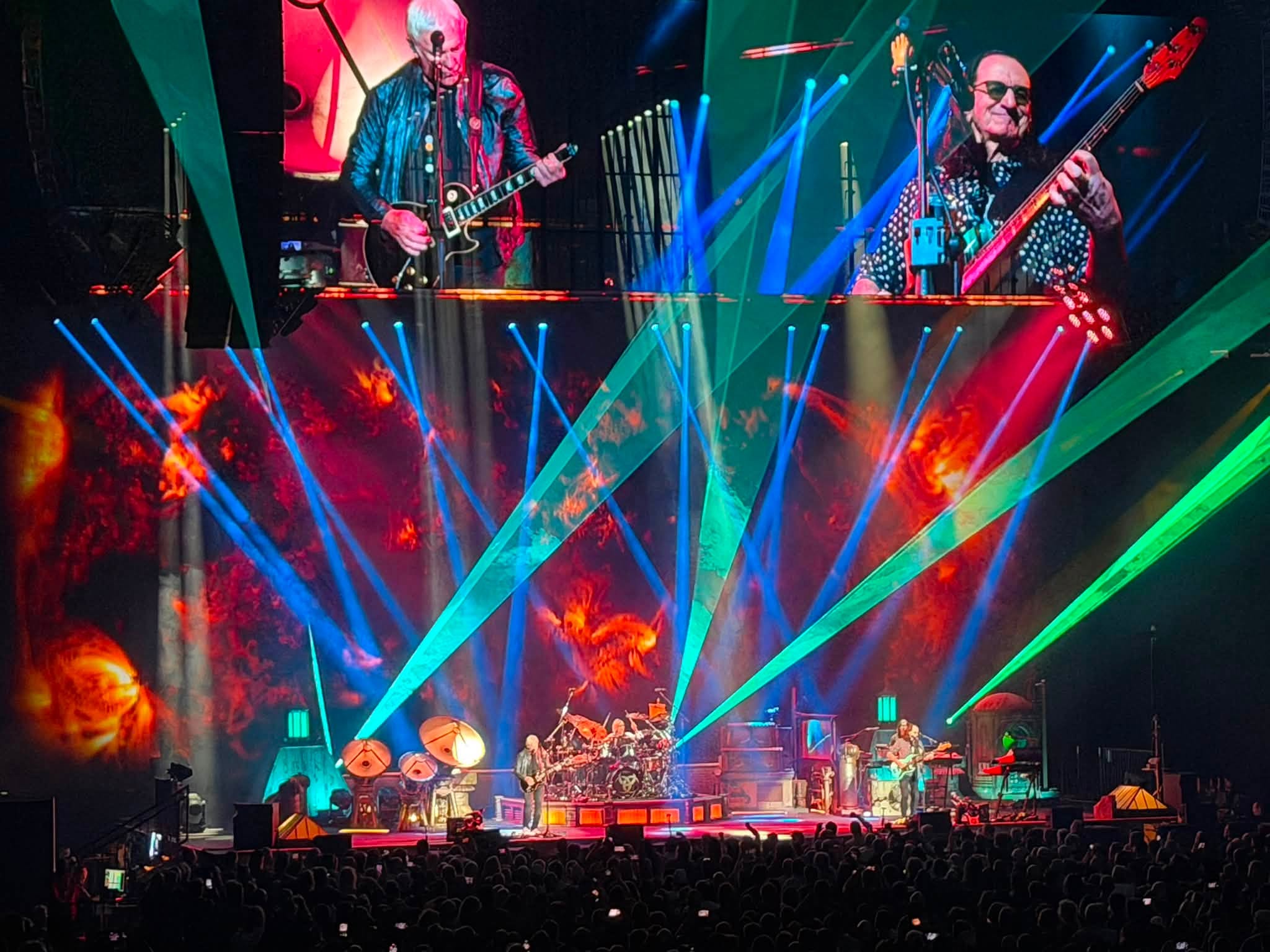 Rush 'Fifty Something' Tour Pictures - Little Caesars Arena - Detroit, Michigan - August 28th, 2026