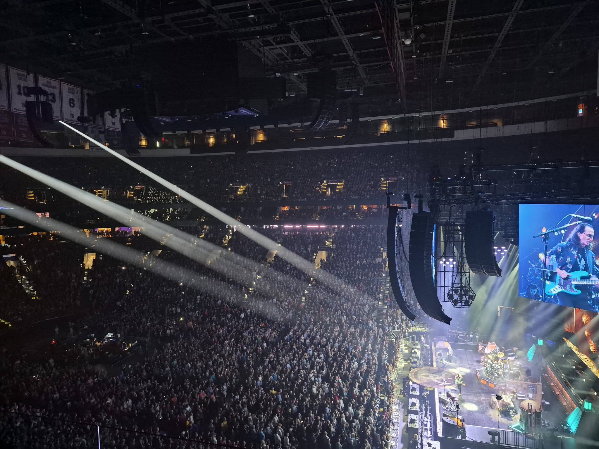 Rush 'Fifty Something' Tour Pictures - Little Caesars Arena - Detroit, Michigan - August 28th, 2026