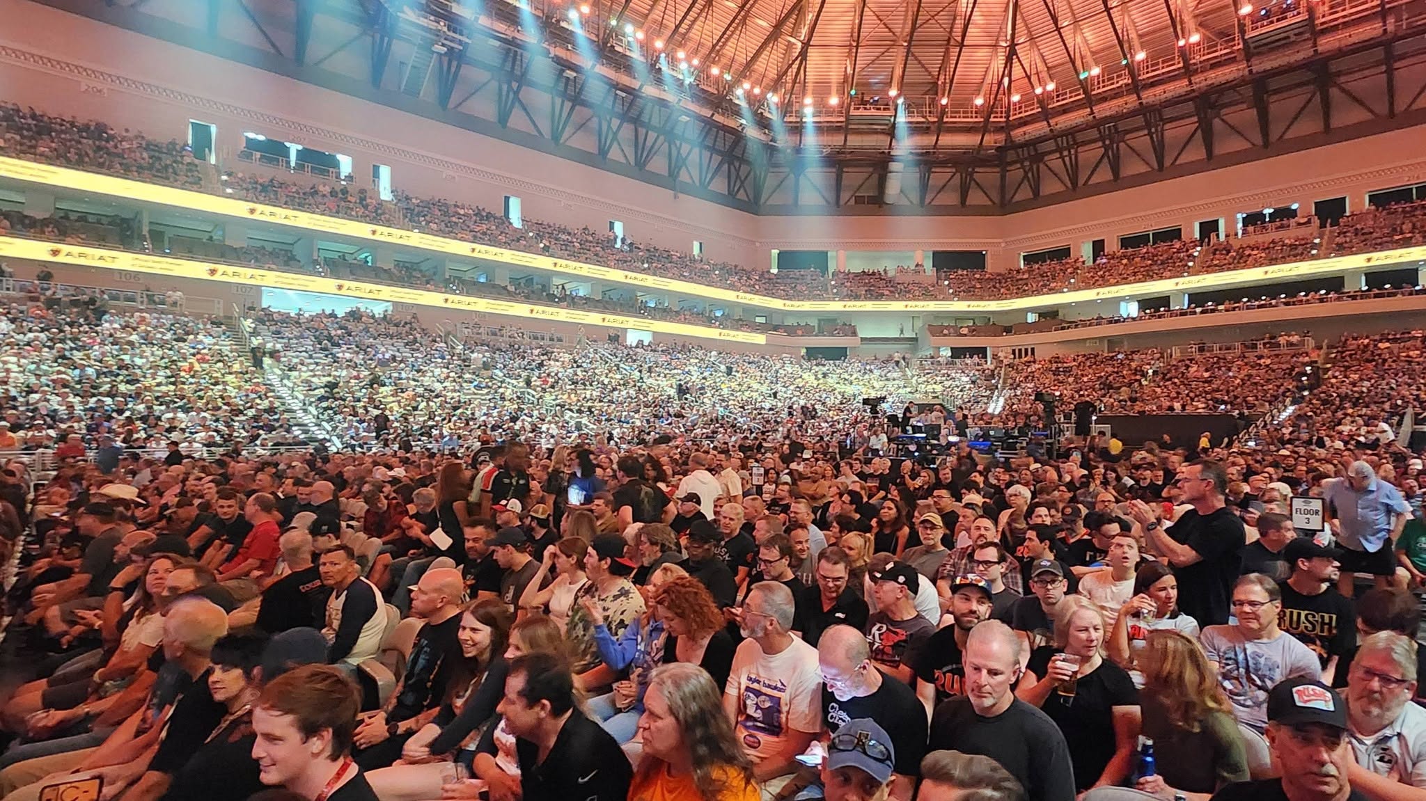 Rush 'Fifty Something' Tour Pictures - Dickies Arena - Fort Worth, Texas - June 26th, 2026