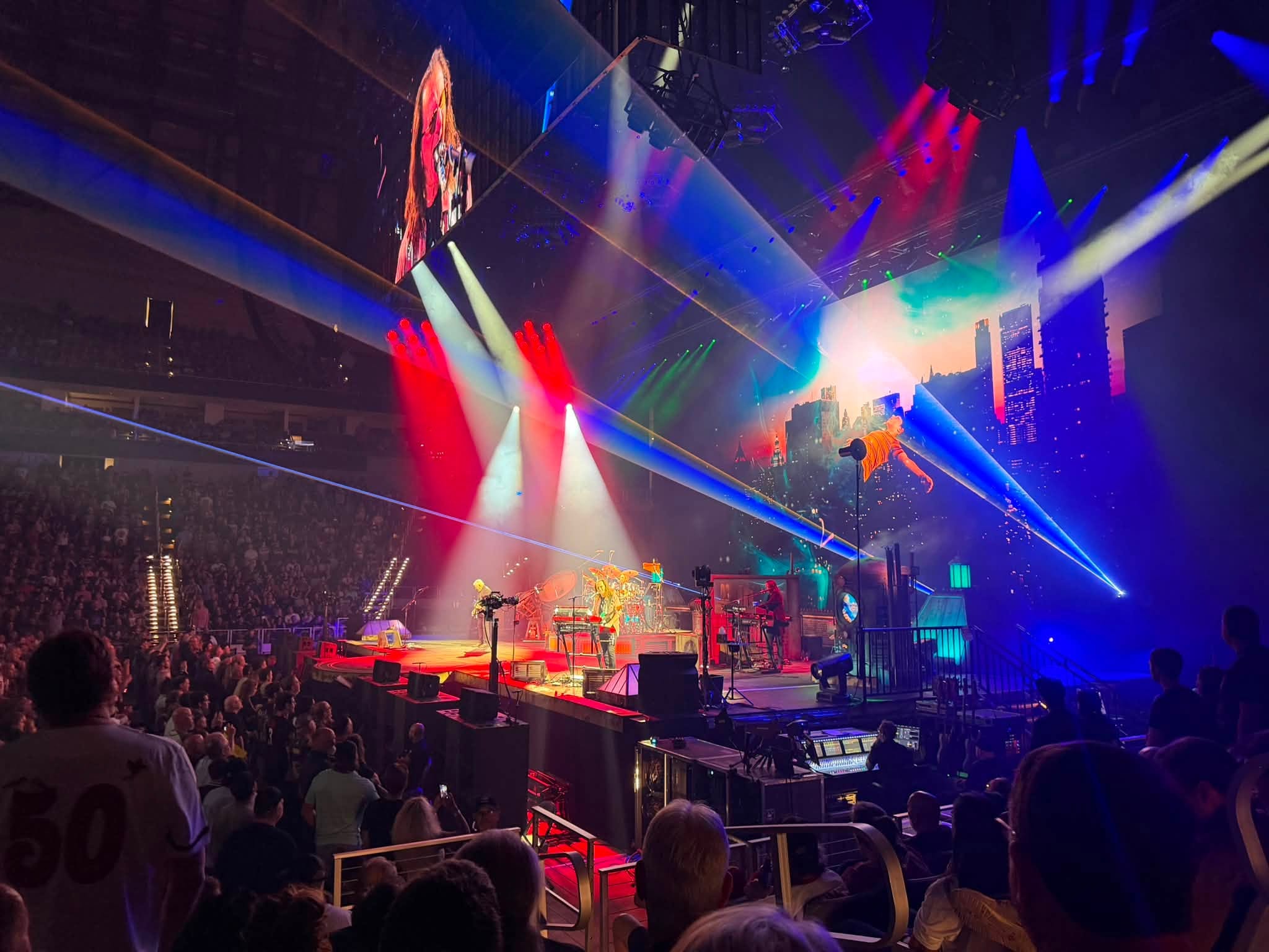 Rush 'Fifty Something' Tour Pictures - Dickies Arena - Fort Worth, Texas - June 28th, 2026