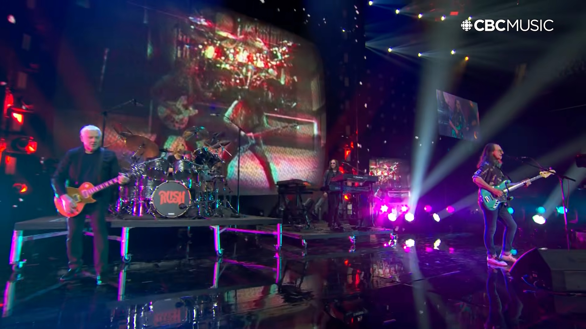 Rush 2026 Juno Awards Performance Pictures - TD Coliseum - Hamilton, Ontario - March 29th, 2026