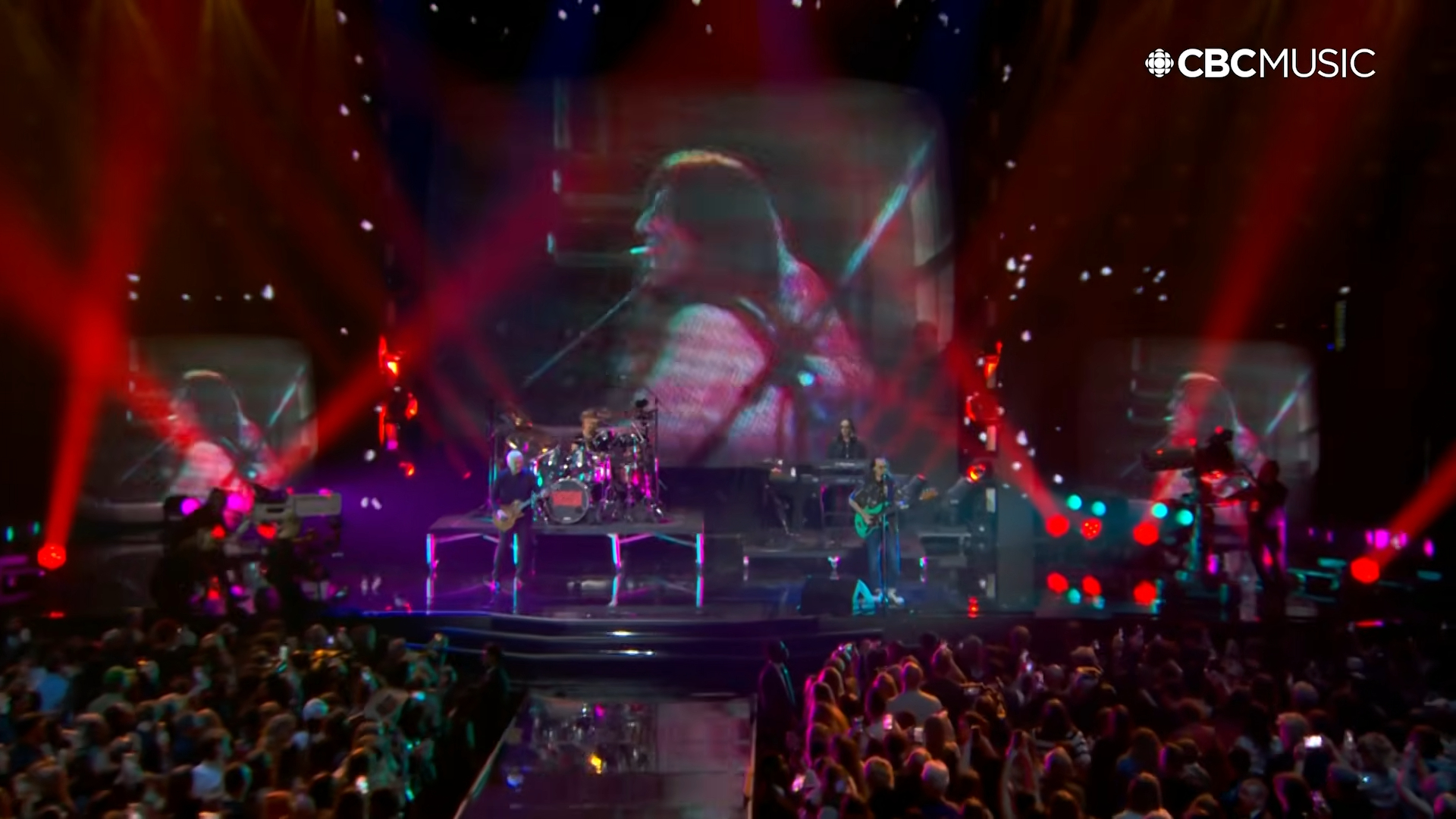 Rush 2026 Juno Awards Performance Pictures - TD Coliseum - Hamilton, Ontario - March 29th, 2026