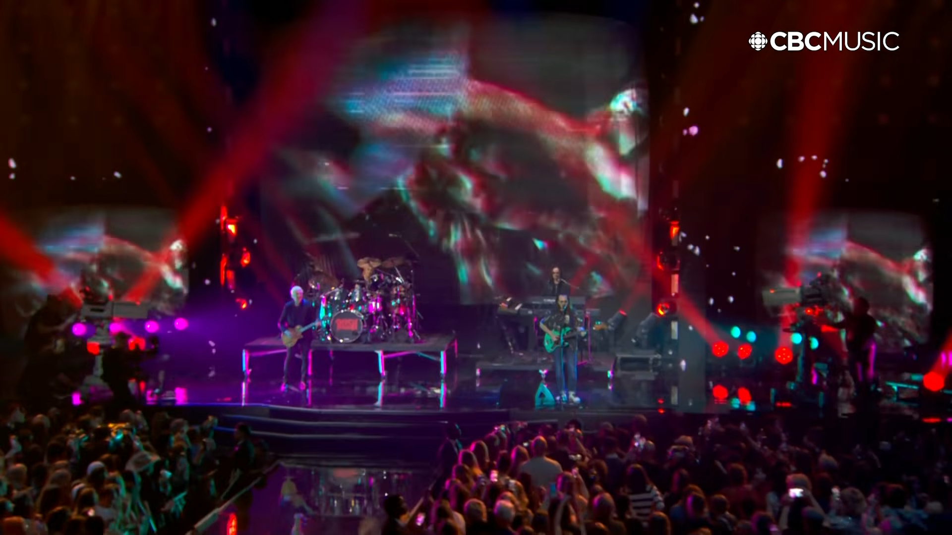 Rush 2026 Juno Awards Performance Pictures - TD Coliseum - Hamilton, Ontario - March 29th, 2026