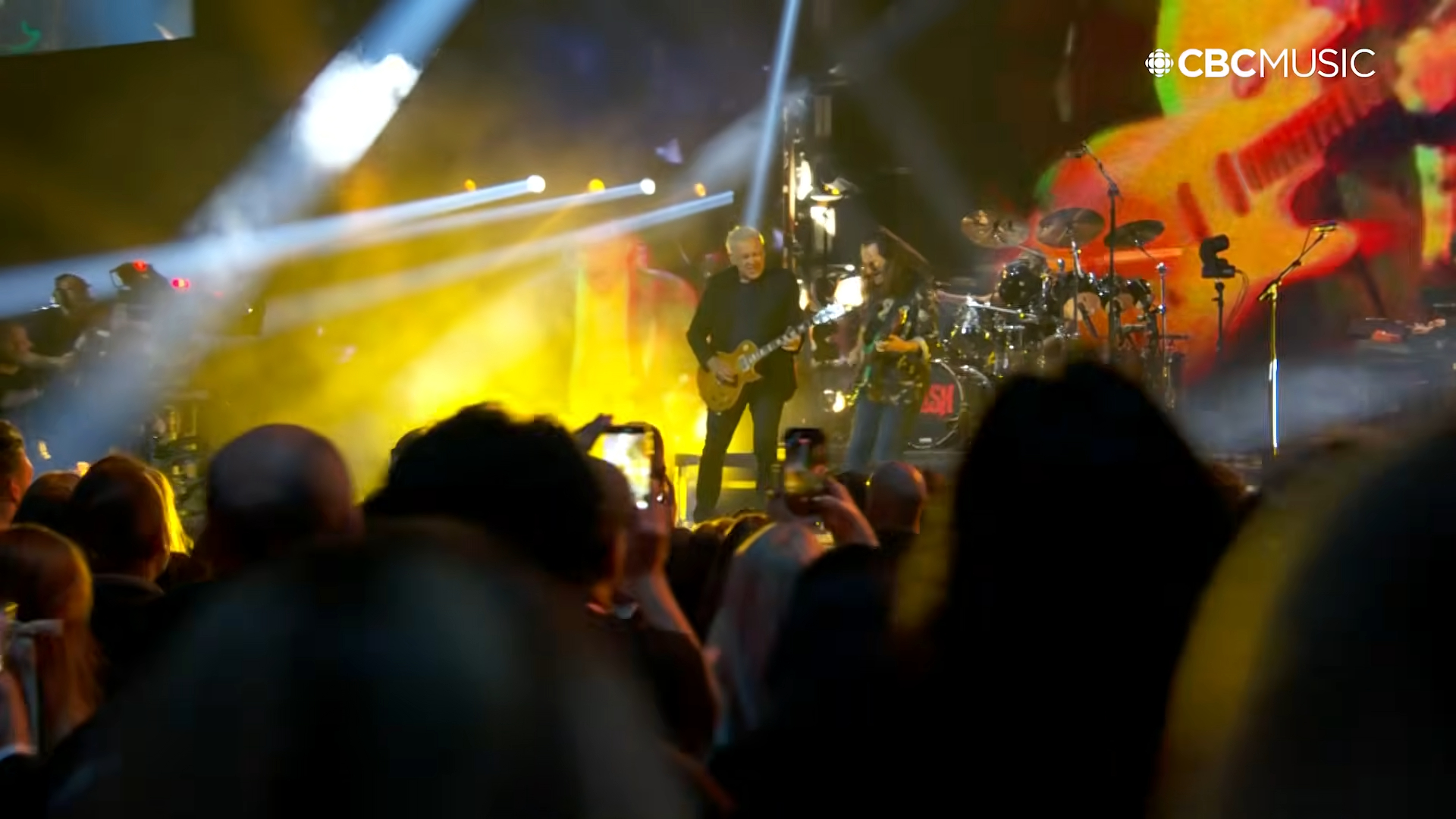 Rush 2026 Juno Awards Performance Pictures - TD Coliseum - Hamilton, Ontario - March 29th, 2026