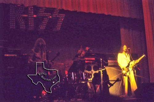 Rush 'Debut Album' Tour Pictures - The Music Hall - Houston, Texas - October 4th, 1974