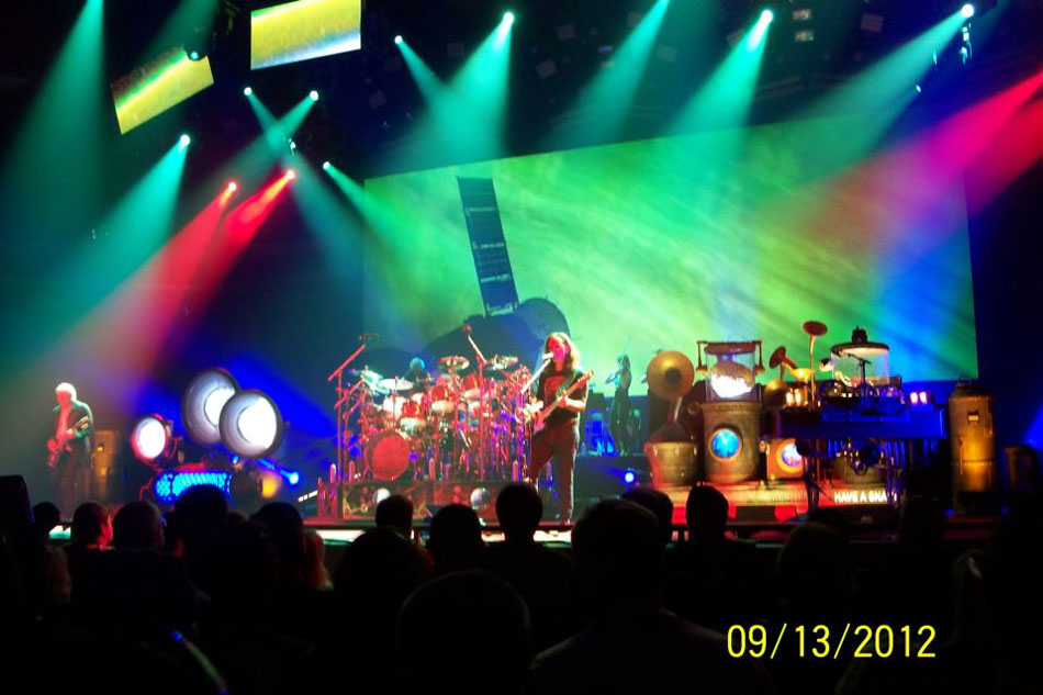 Rush Clockwork Angels Tour - Indianapolis, IN (09/13/2012)