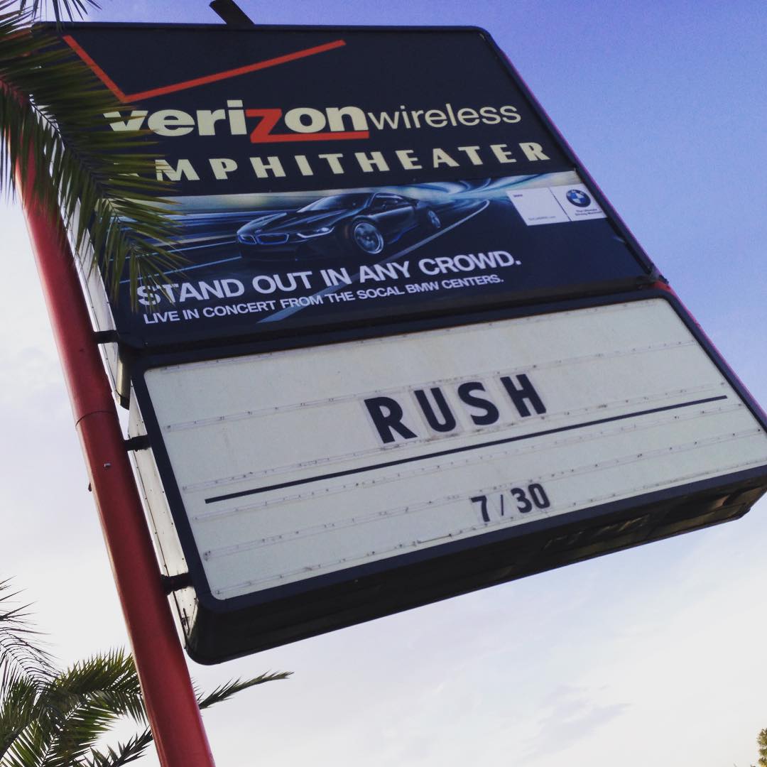 Rush 'R40 Live 40th Anniversary' Tour Pictures - Irvine, CA 07/30/2015
