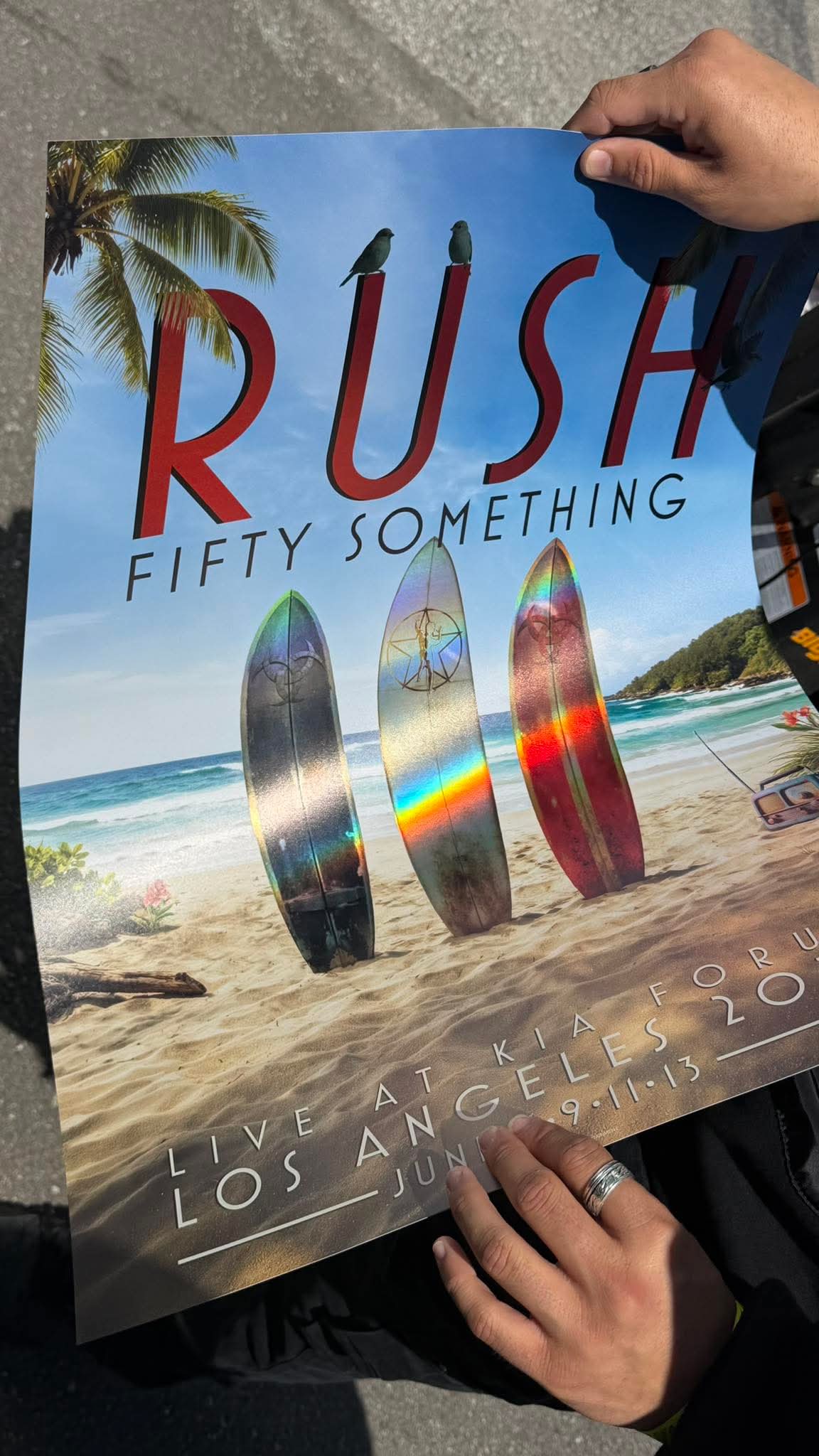 Rush 'Fifty Something' Tour Pictures - Kia Forum - Los Angeles, California - June 7th, 2026