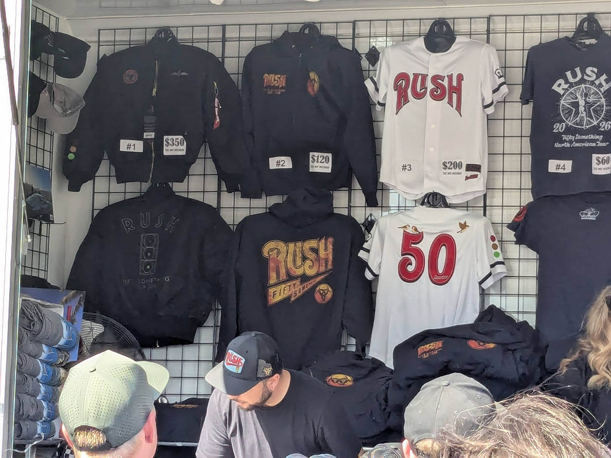 Rush 'Fifty Something' Tour Pictures - Kia Forum - Los Angeles, California - June 7th, 2026