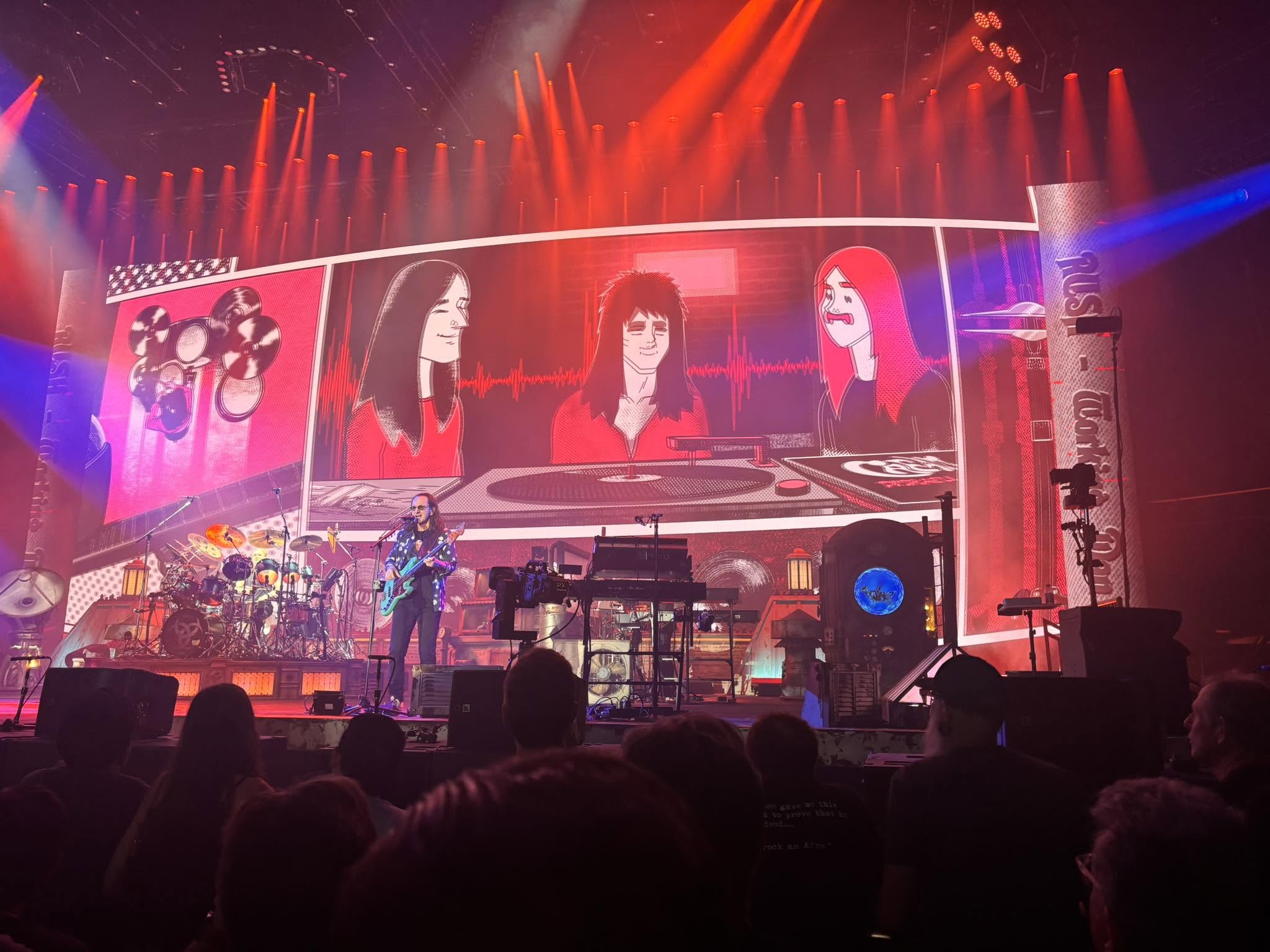 Rush 'Fifty Something' Tour Pictures - Kia Forum - Los Angeles, California - June 7th, 2026