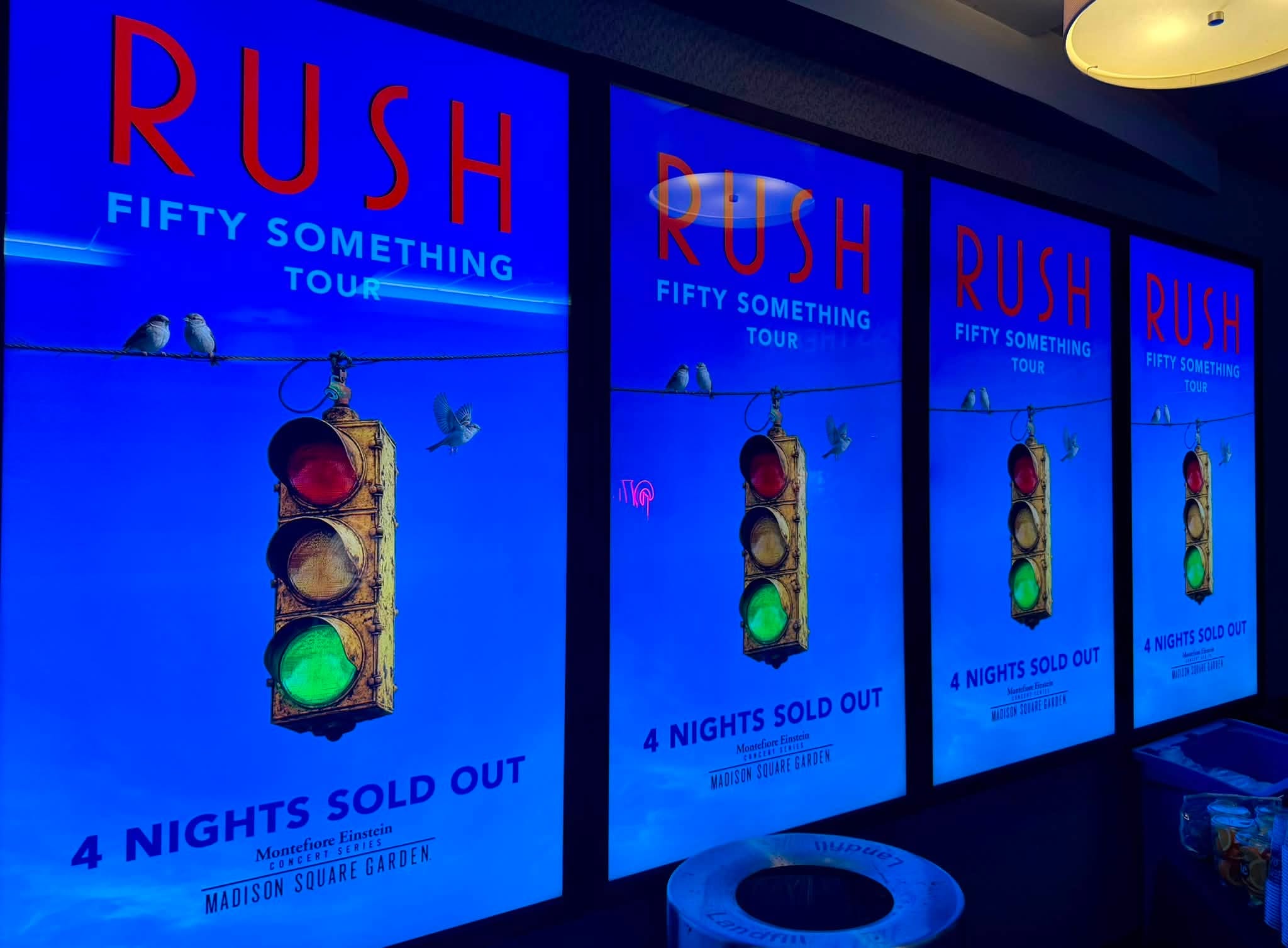 Rush 'Fifty Something' Tour Pictures - Madison Square Garden - New York City, New York - August 3rd, 2026