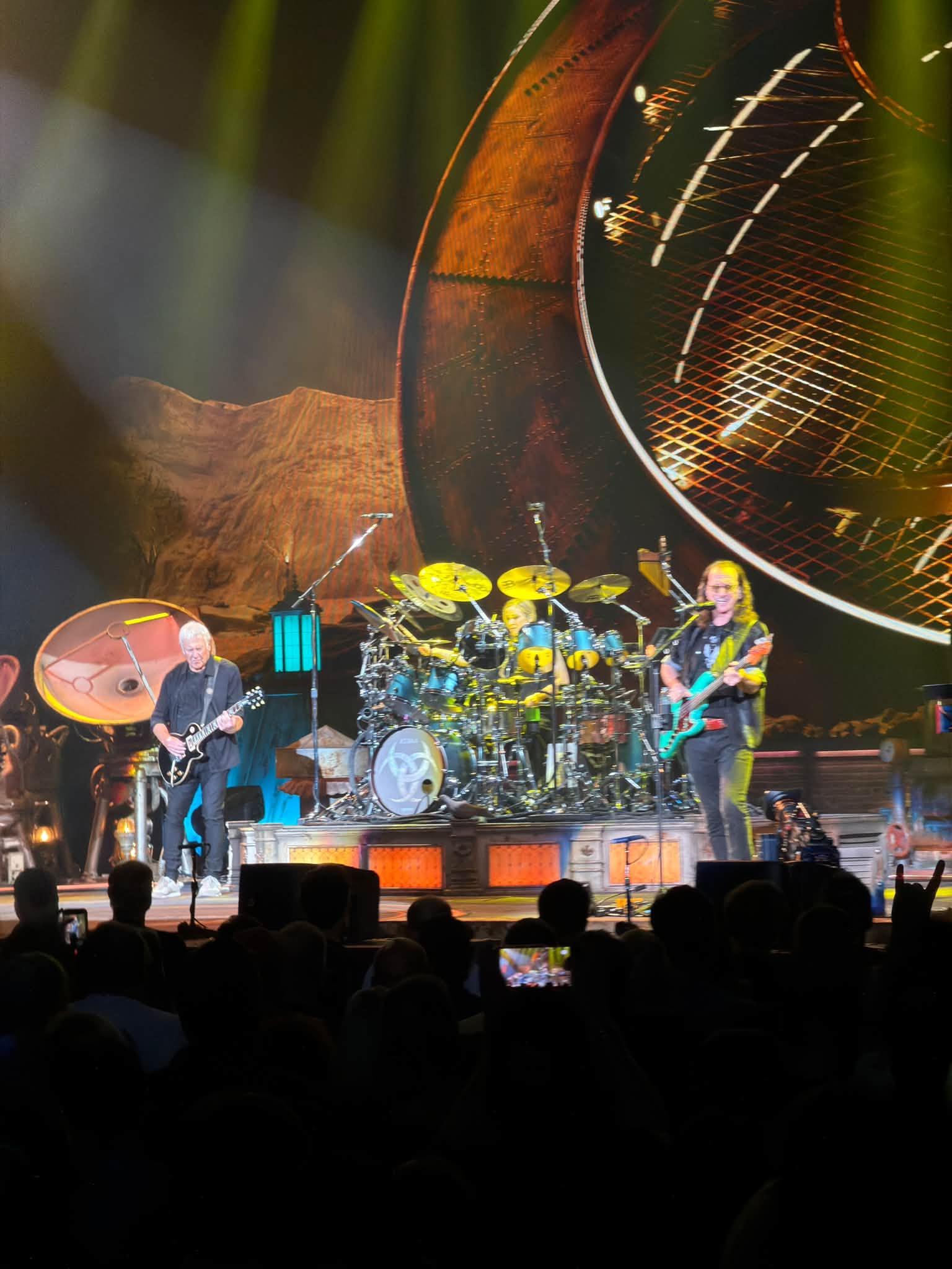 Rush 'Fifty Something' Tour Pictures - Frost Bank Center - San Antonio, Texas - September 23rd, 2026