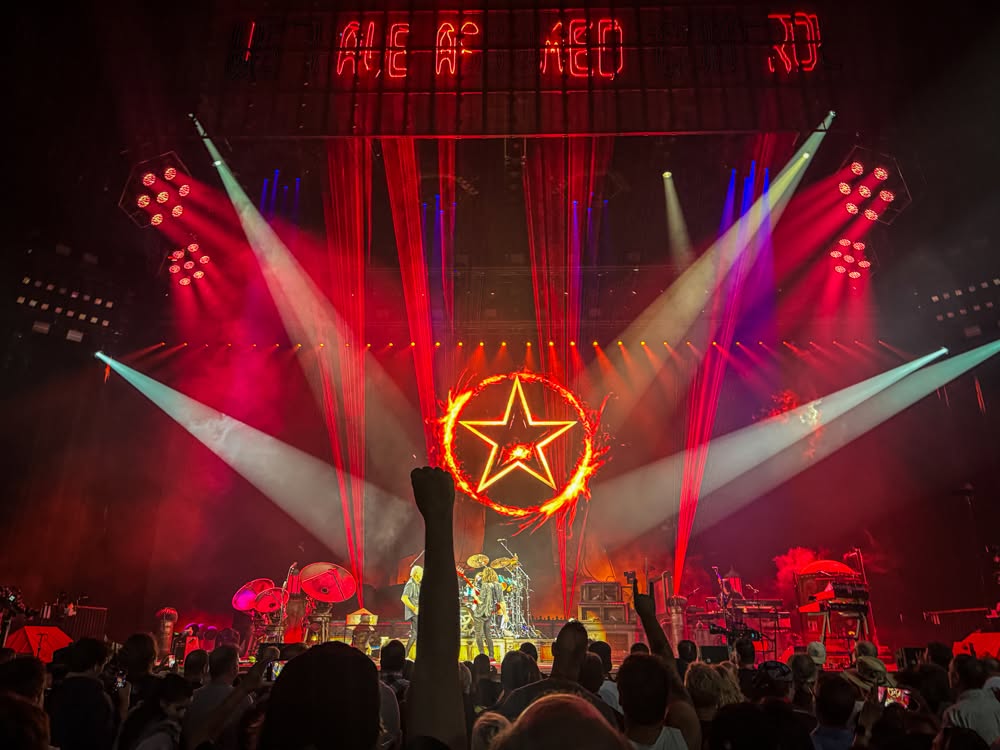 Rush 'Fifty Something' Tour Pictures - Frost Bank Center - San Antonio, Texas - September 23rd, 2026