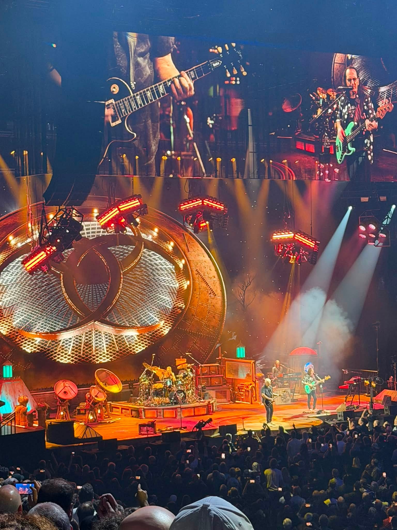 Rush 'Fifty Something' Tour Pictures - Scotiabank Arena - Toronto, Ontario - August 7th, 2026