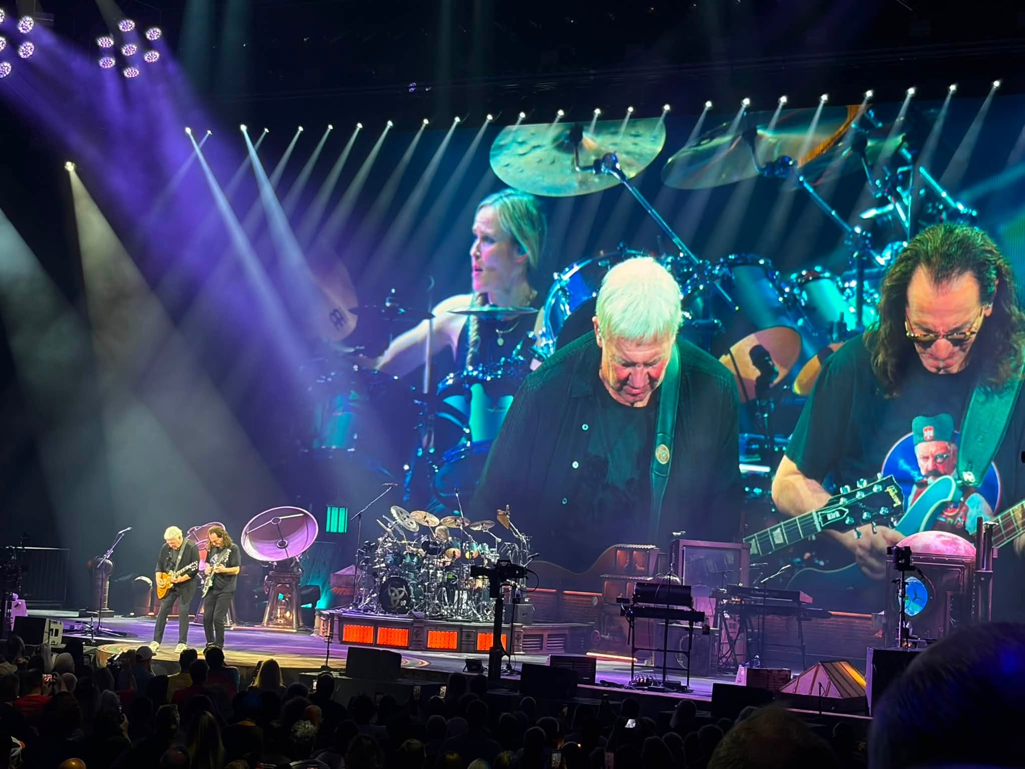 Rush 'Fifty Something' Tour Pictures - Scotiabank Arena - Toronto, Ontario - August 9th, 2026