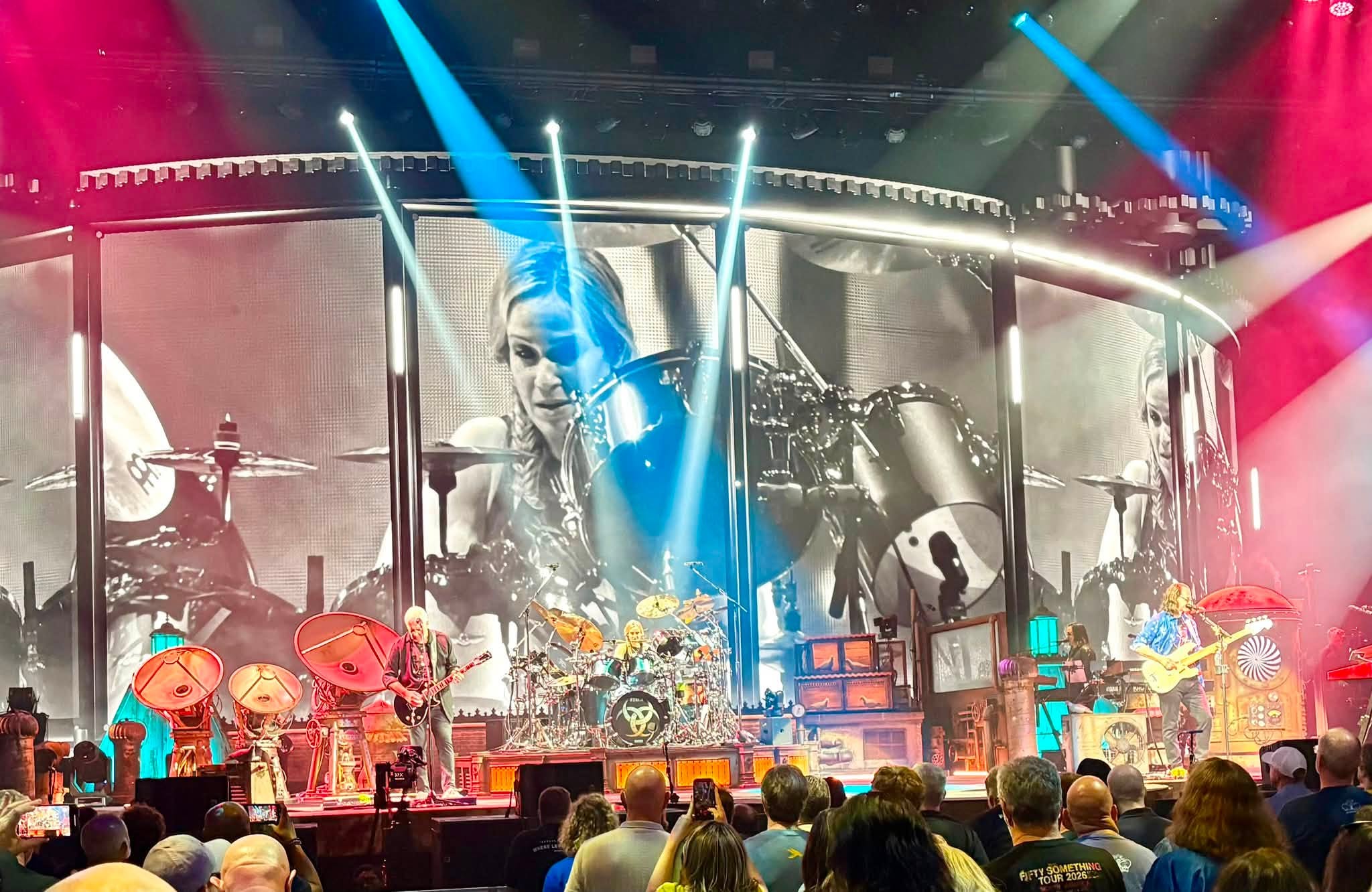 Rush 'Fifty Something' Tour Pictures - Scotiabank Arena - Toronto, Ontario - August 9th, 2026