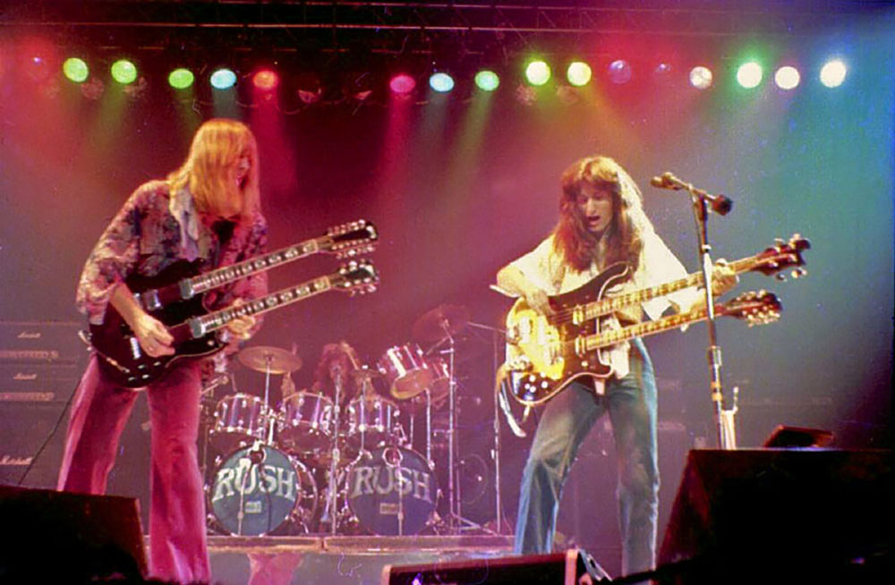 Rush "All The World's a Stage" Tour Pictures - Maple Leaf Gardens Concert  Bowl - Toronto, Ontario - December 31st, 1976