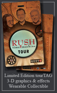 Rush Time Machine Tour 2011 TAG