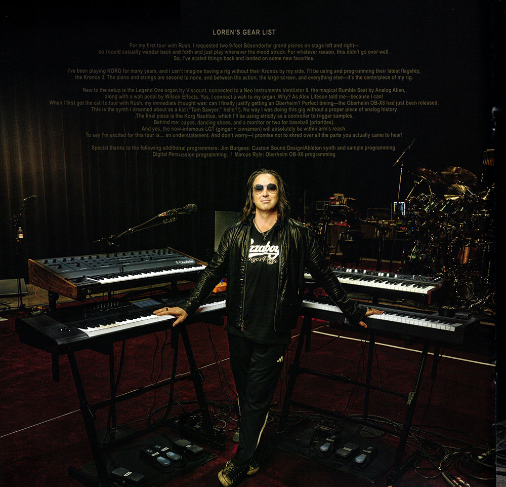 Rush: Fifty Something Tour Book