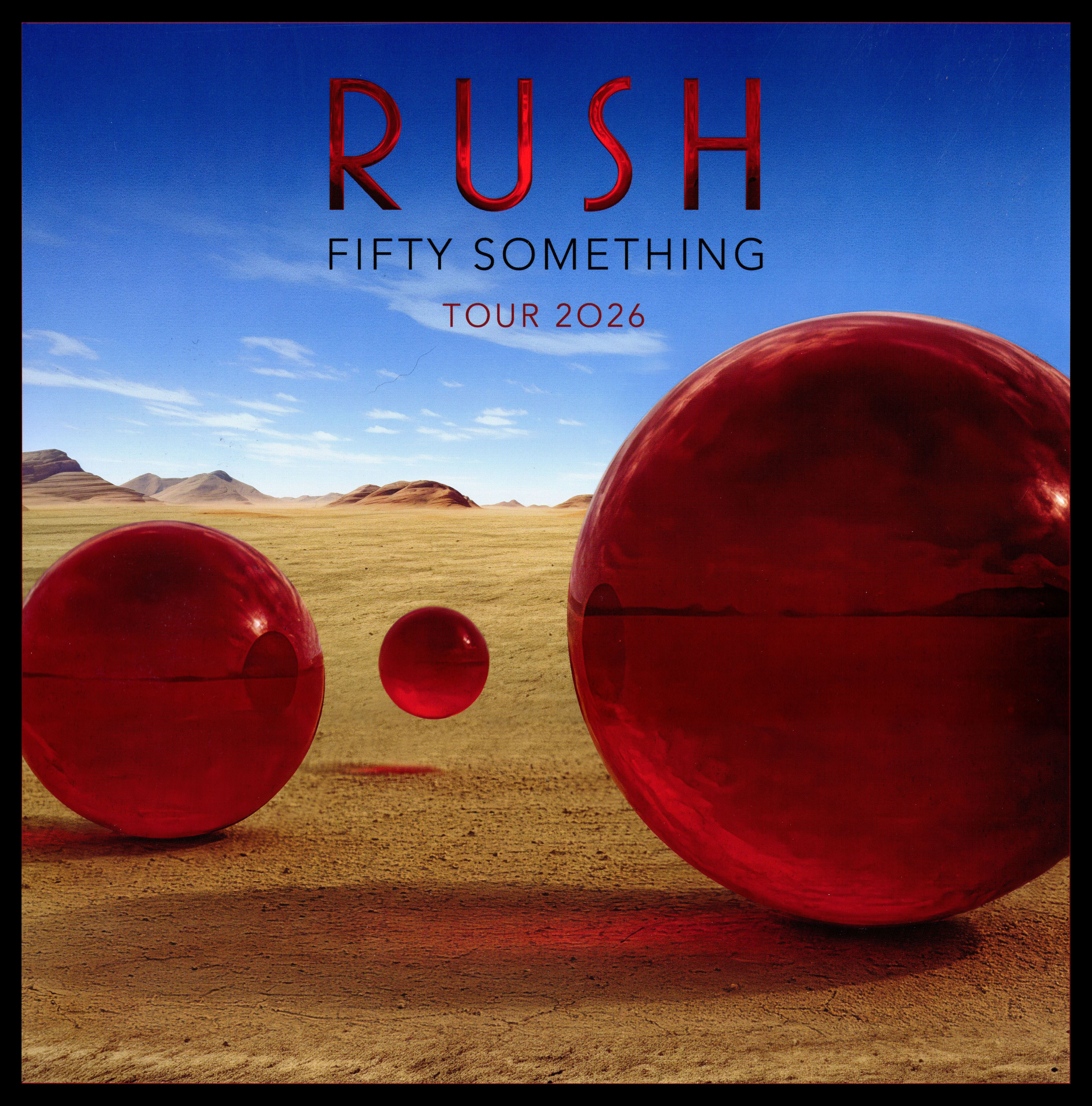 Rush: Fifty Something Tour Book