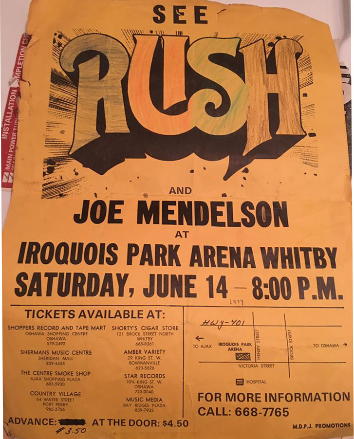 1975 rush tour dates