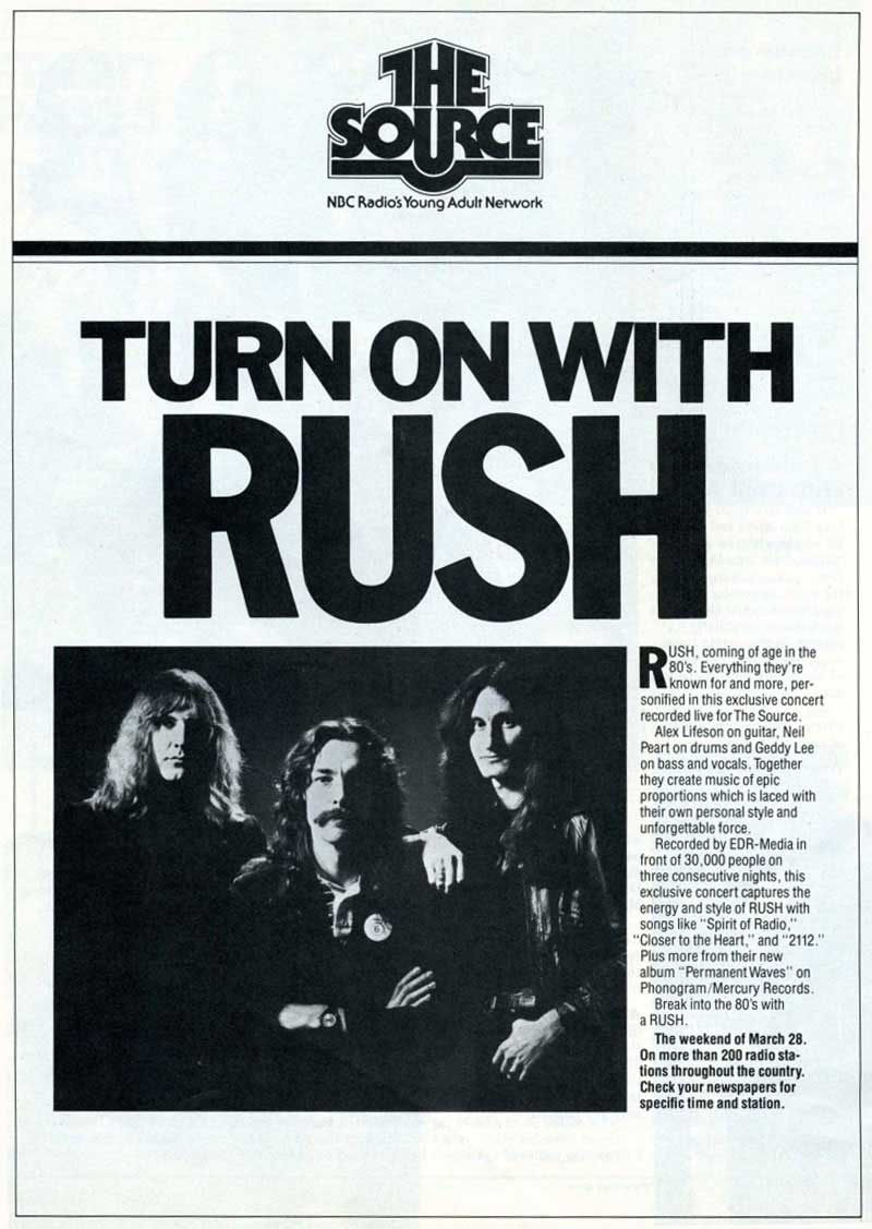 rush tour dates 1980