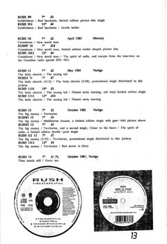 The Spirit of Rush Fanzine - Issue #6 - Page 13