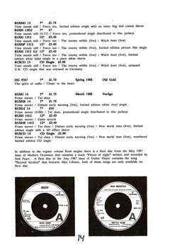 The Spirit of Rush Fanzine - Issue #6 - Page 14