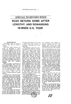 The Spirit of Rush Fanzine - Issue #6 - Page 22