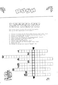 The Spirit of Rush Fanzine - Issue #6 - Page 27