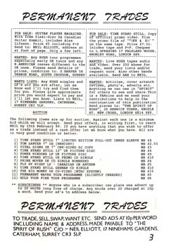 The Spirit of Rush Fanzine - Issue #6 - Page 3