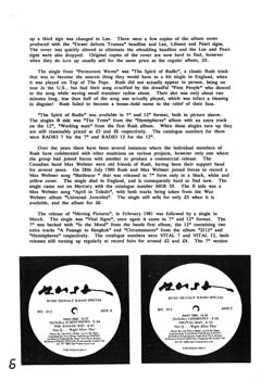 The Spirit of Rush Fanzine - Issue #6 - Page 6