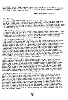 The Spirit of Rush Fanzine - Issue #7 - Page 13