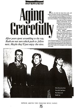The Spirit of Rush Fanzine - Issue #7 - Page 15
