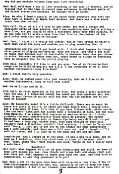 The Spirit of Rush Fanzine - Issue #7 - Page 9