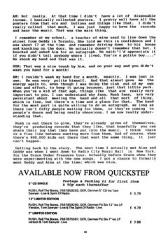 The Spirit of Rush Fanzine - Issue #17 - Page 40