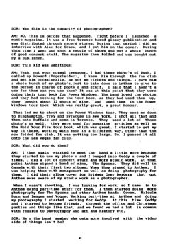 The Spirit of Rush Fanzine - Issue #17 - Page 41