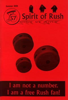 The Spirit of Rush Fanzine - Issue #57 - Page 1