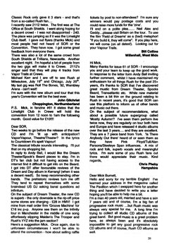 The Spirit of Rush Fanzine - Issue #62 - Page 20