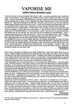 The Spirit of Rush Fanzine - Issue #62 - Page 22