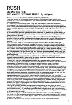 The Spirit of Rush Fanzine - Issue #62 - Page 3